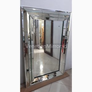 Rectangular Modern 3D Wall Glass Mirror MG-004083