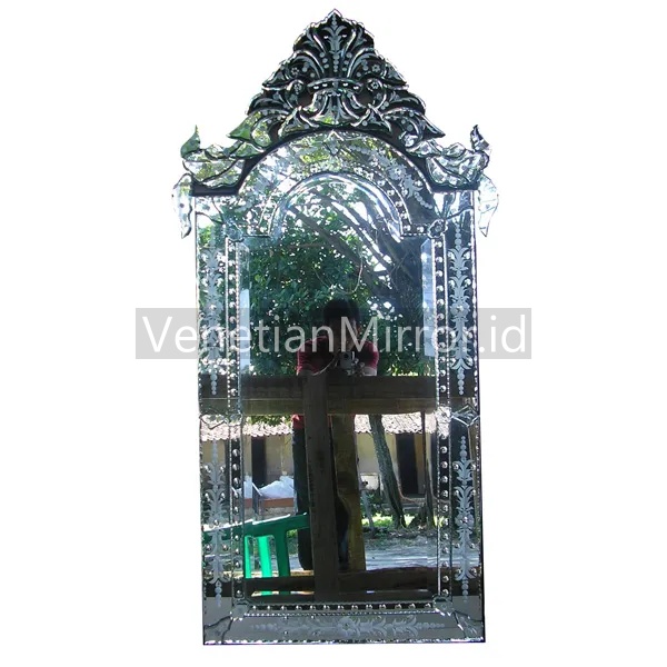 Large Rectangular Petra Venetian Glass Wall Mirror