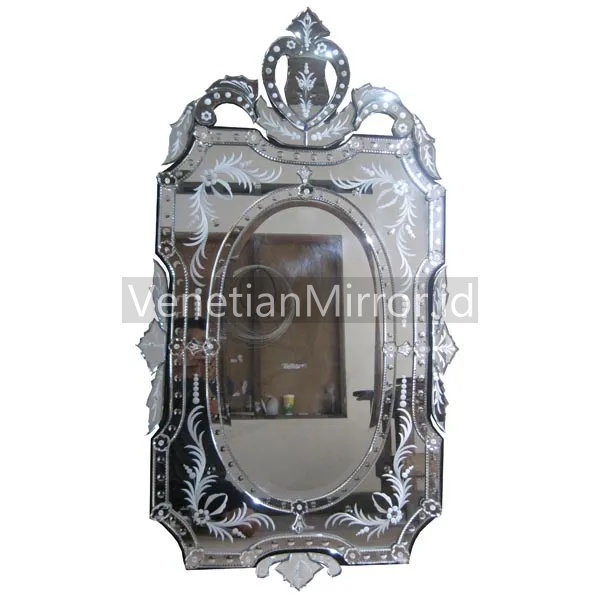 VM 001013 Venetian Mirror Oval Large