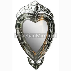 VM 001086 Heart-shaped Venetian Mirror