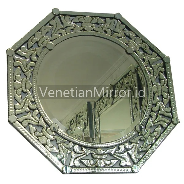 VM 002023 Venetian Octagonal Batik Mirror