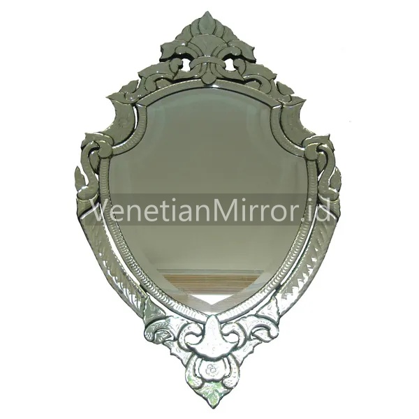 VM 002032 Venetian Mirror Batik Ruby
