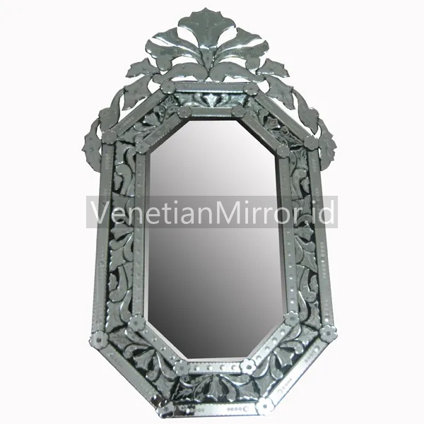 VM 002041 Venetian Mirror Octagonal Berlian