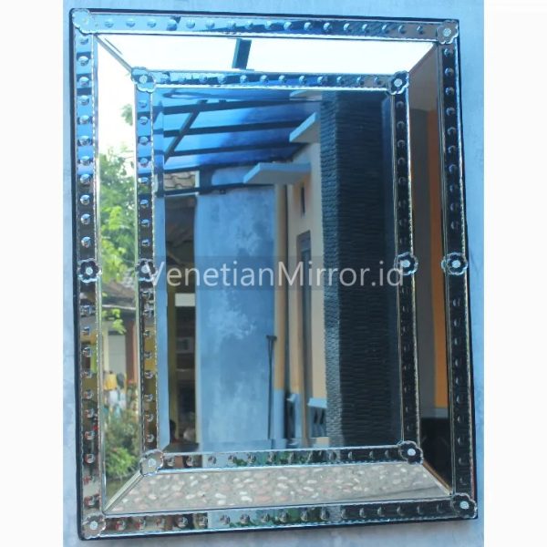 VM 004053 Modern Wall Mirror Recta Bubble
