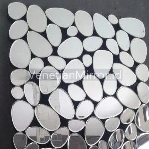 VM 004117 Rectanguler Wall Mirror Bubble Plain