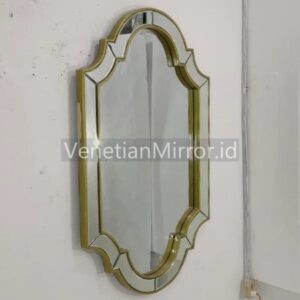 VM 004158 Modern Wall Mirror Gold Paint Frame