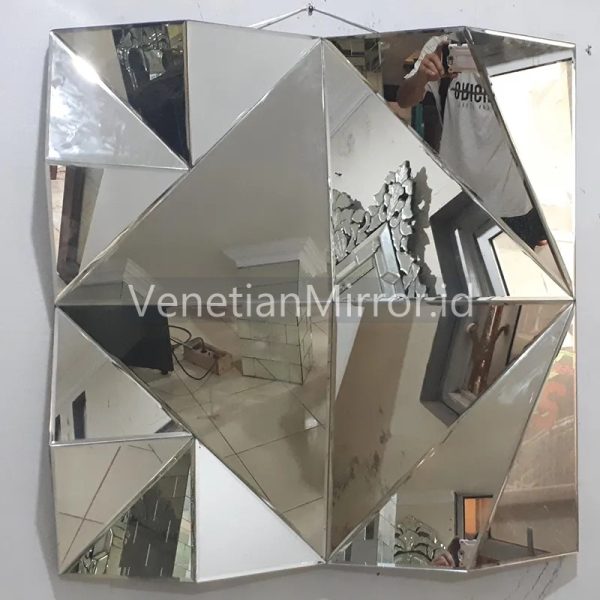 VM 004159 Modern Wall Mirror Geometric Square