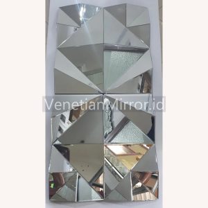 VM 004159 Modern Wall Mirror Geometric Square