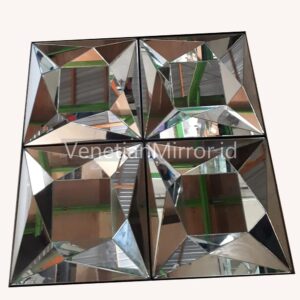 VM 004564 Geometric Wall Mirror Square