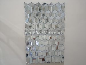 Modern Wall Cube Mirror
