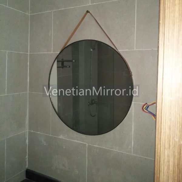 VM 004609 Round Minimalist Wall Mirror