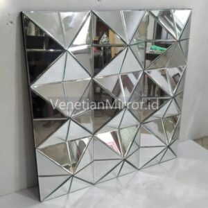 VM 004613 3D Wall Mirror Square