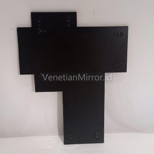 VM 004650 Modern Wall Mirror Decor Gold Red Brown Purple Silver