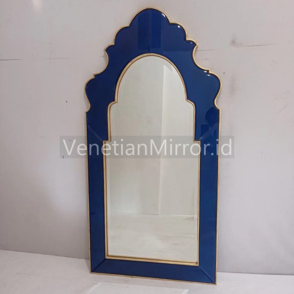VM 004667 Wall Mirror Frame Blue List Gold