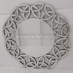 VM 004670 Modern Wall Ribbon Round Mirror