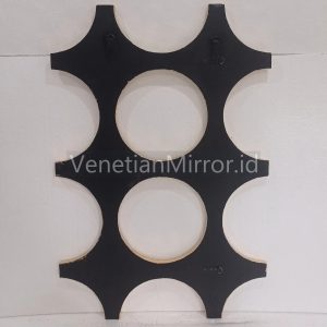 VM 004687 Circle Wall Mirror Gold Decorative