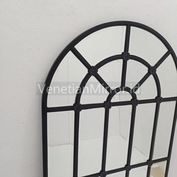 VM 004703 Black Frame Tiara Wall Mirror