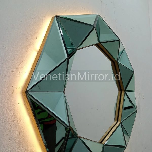 VM 004708 Modern Wall Mirror Green