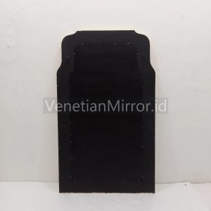 VM 004711 Wooden Wall Mirror List Frame Gold