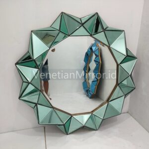 VM 004720 Wall Mirror 3D Green