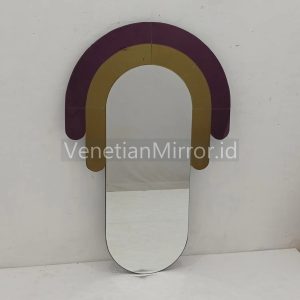 VM 004726 Modern Wall Mirror Capsule