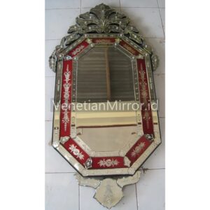VM 005003 Venetian Mirror Red