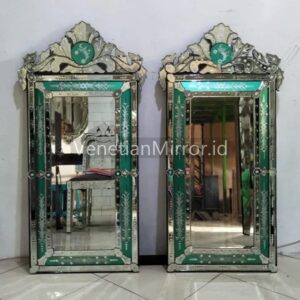 VM 005034 Venetian Mirror Pirus Green