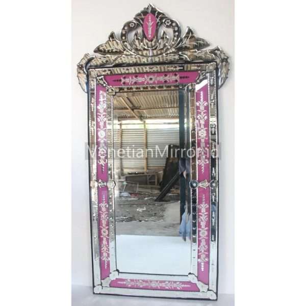 VM 005047 Venetian Mirror Pirus Pink