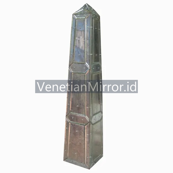 VM 014007 Obelish Antique Mirror