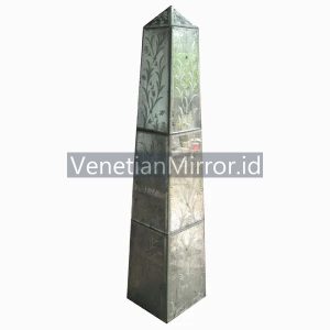 VM 014008 Obelish Antique Mirror