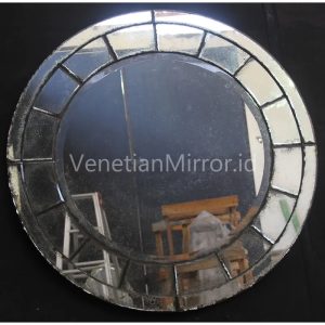 Antique Glass Round Wall Mirror VM-014115