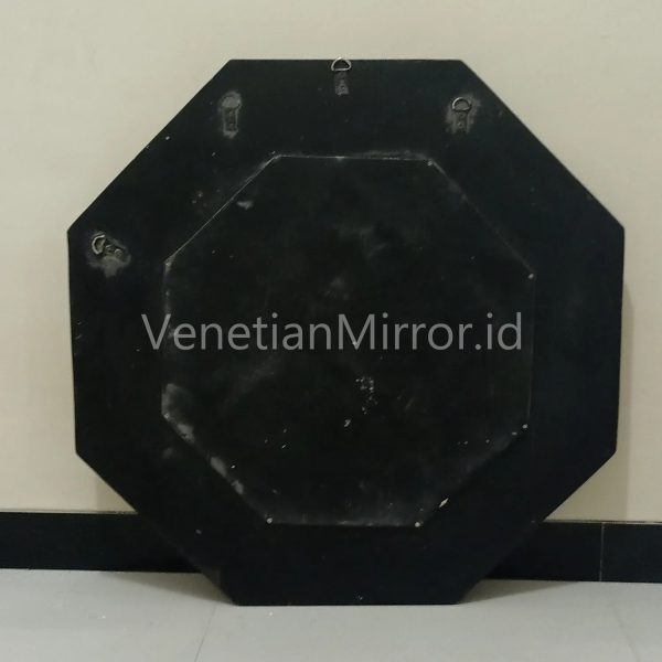 VM 018011 3D Octagonal Gold Mirror
