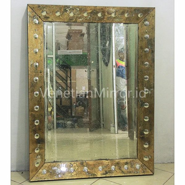 VM 018019 Baki Bubble Eglomise Large Mirror
