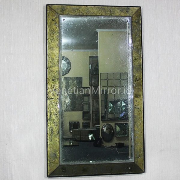 VM 018021 Eglomise Rectangular Mirror