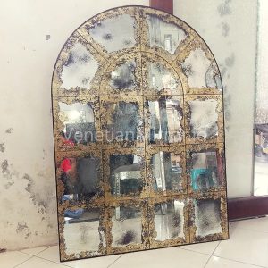 VM 018026 Mosaic Mirror Tiara Gold
