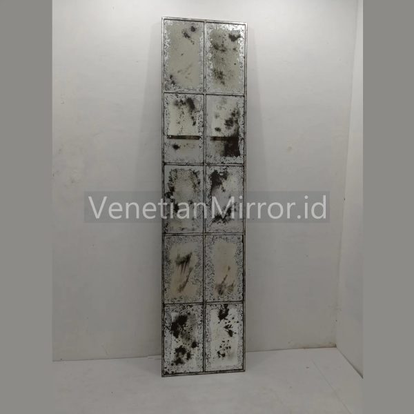 VM 018041 Eglomise Panel Silver Mirror