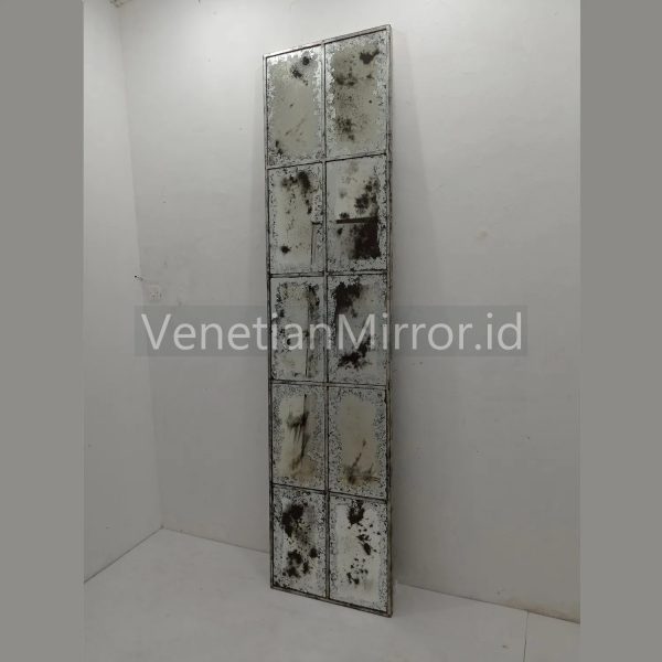 VM 018041 Eglomise Panel Silver Mirror