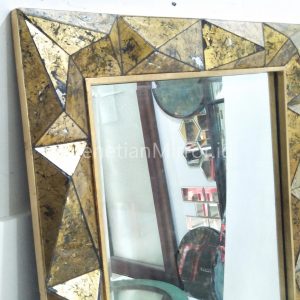VM 018054 Eglomise 3D Rectangular Mirror