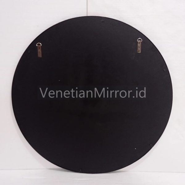 VM 018062 Round Antique Mirror Goldleaf