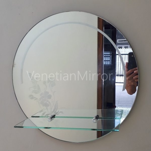 VM 018067 Round deco Mirror Bathroom