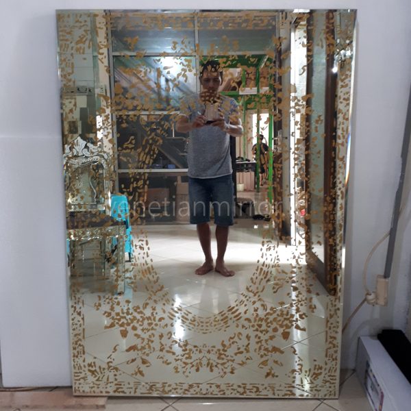 VM 020004 acid gold wall mirror