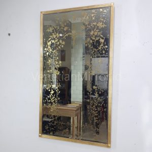 VM 020007 Acid Mirror with Gold leaf frame