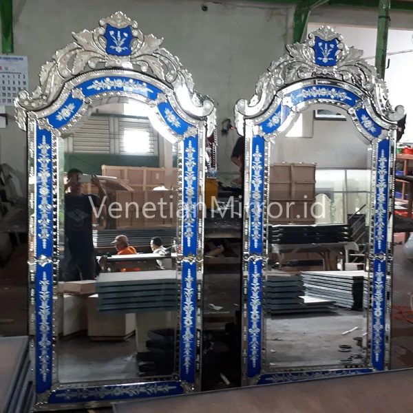 VM 005033 Venetian Mirror Blue Elisendri