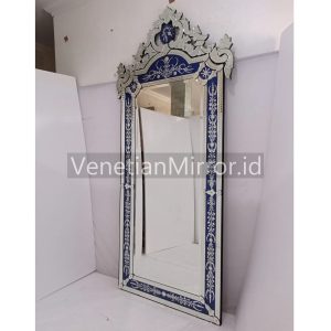VM 080004 Venetian Mirror Large Blue