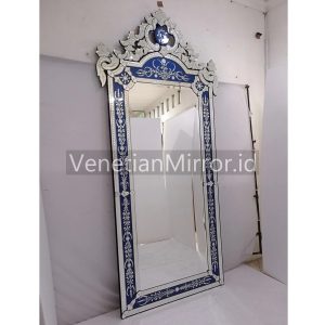 VM 080004 Venetian Mirror Large Blue