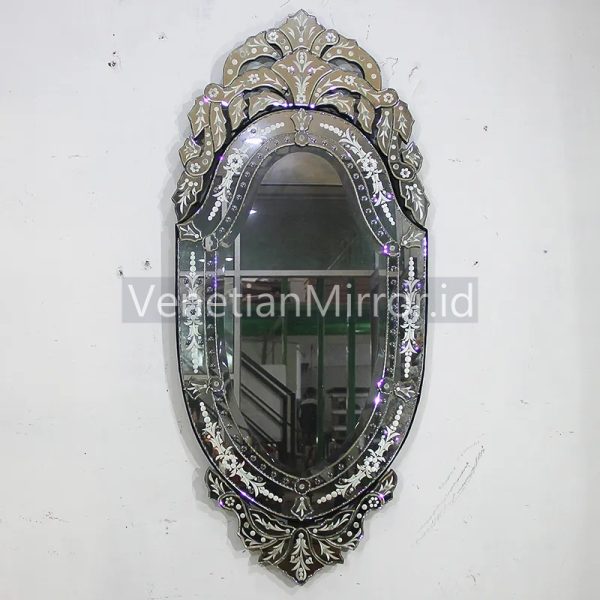VM 080036 Venetian Oval Mirror Large