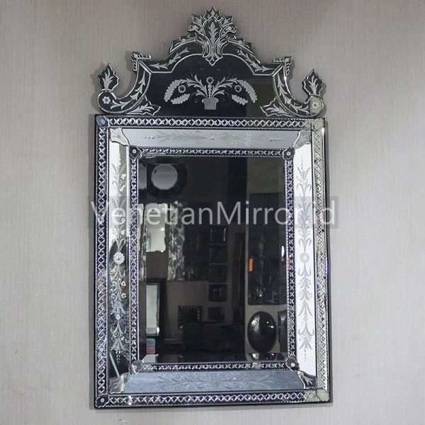 VM 080053 Venetia Mirror Rectangle Murano