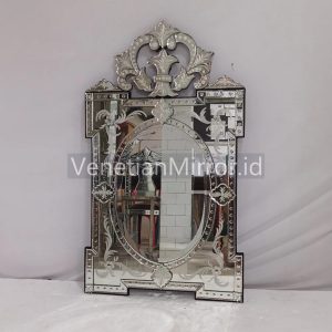 VM 080080 Venetian Glass Rectangular Wall Mirror