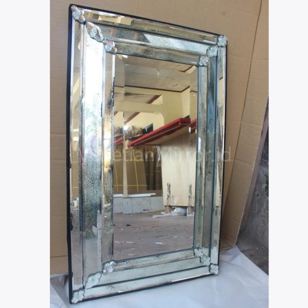VM 014104 Rectangular Antique Mirror