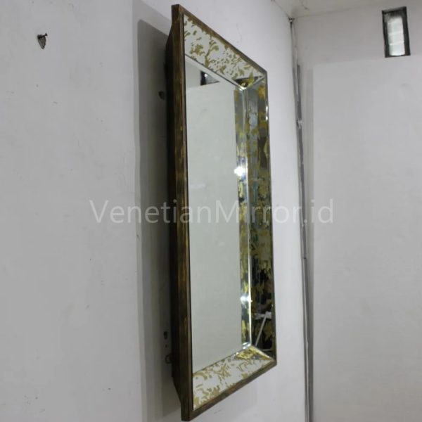 VM 018034 Acid Etched Wall Mirror